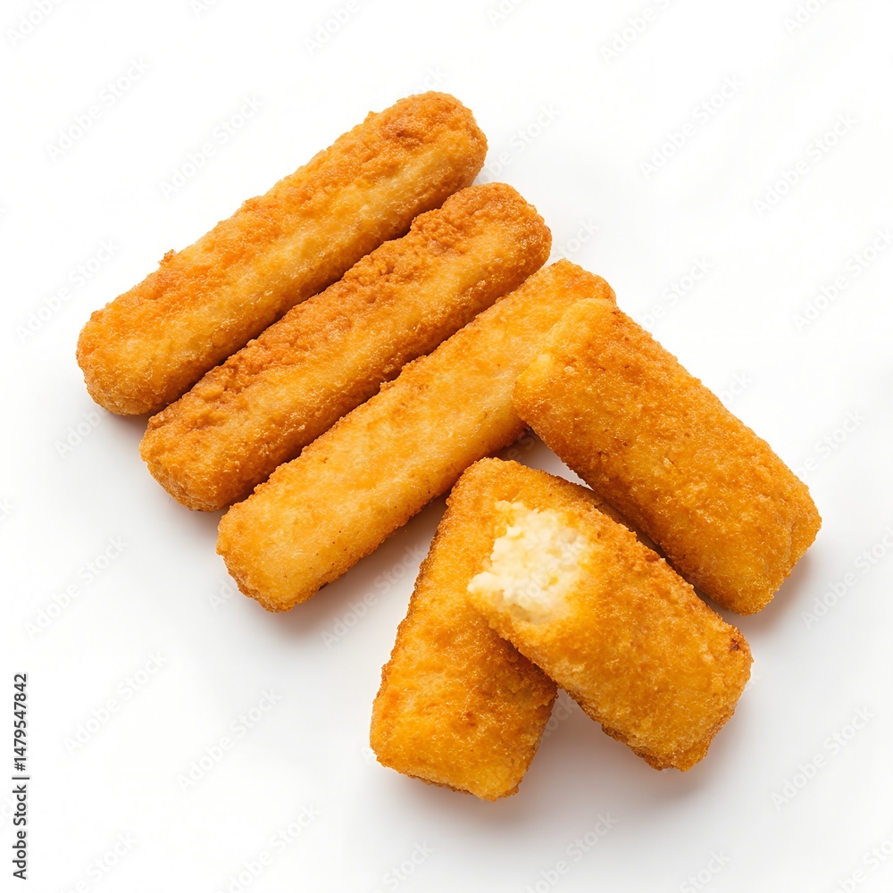 fried chicken nuggets on white fried chicken nuggets on white