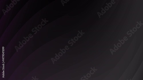 A smooth, dark abstract background with subtle curved gradients and a sleek, modern feel, Abstract texture Gradient motion Background.