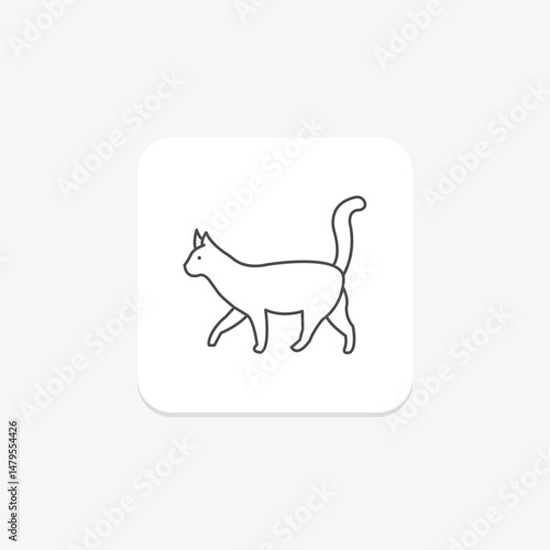 Cat, vector, pixel perfect, illustrator file