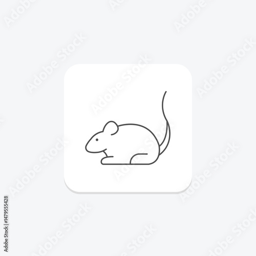 Mouse, vector, pixel perfect, illustrator file