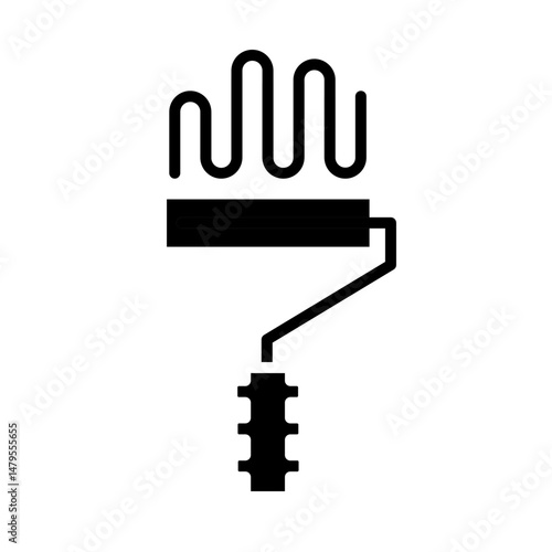 Paint Roller icon design