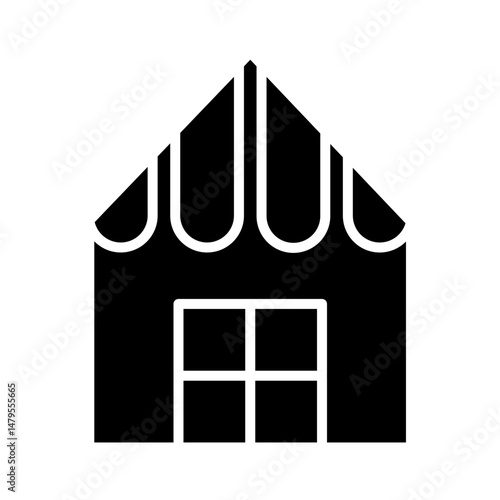 Roofing icon design