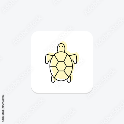 Tortoise, vector, pixel perfect, illustrator file