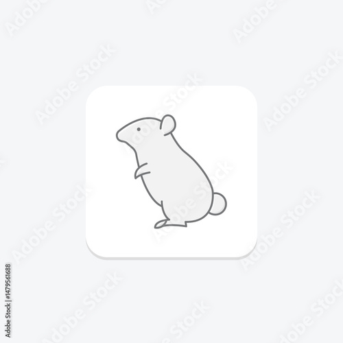 Hamster, vector, pixel perfect, illustrator file