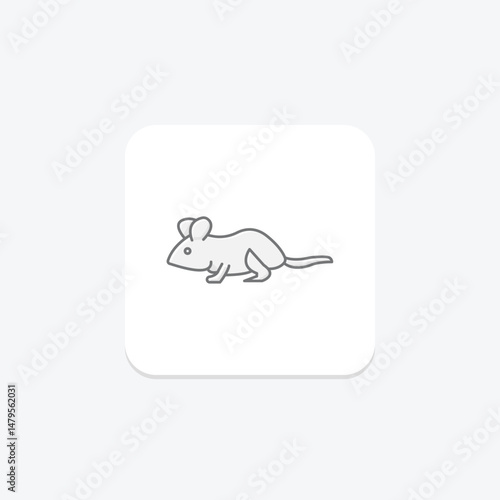 Gerbil, vector, pixel perfect, illustrator file