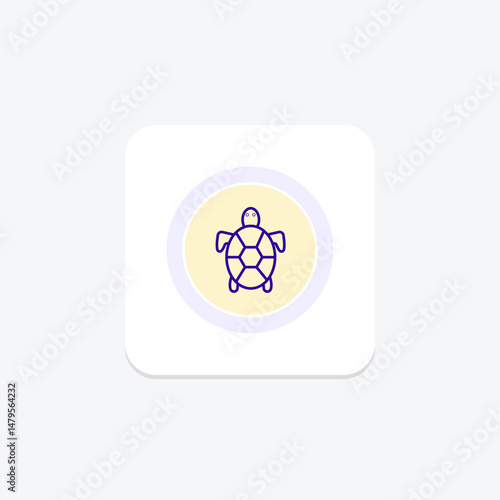 Tortoise, vector, pixel perfect, illustrator file