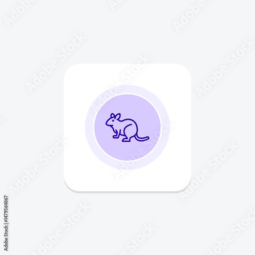 Degu, vector, pixel perfect, illustrator file