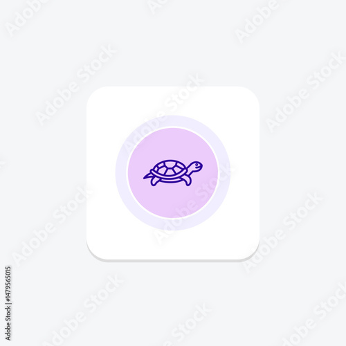 Red Eared Slider, vector, pixel perfect, illustrator file