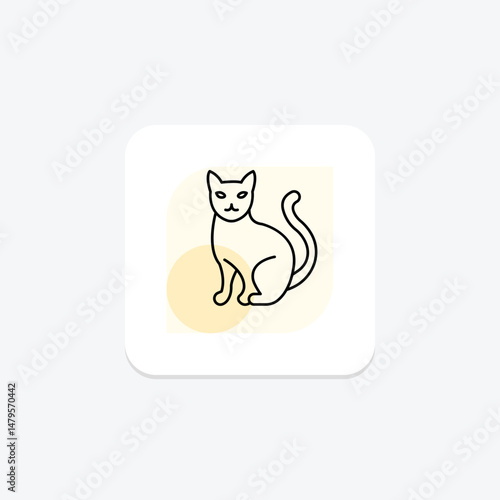 Russian Blue Cat, vector, pixel perfect, illustrator file