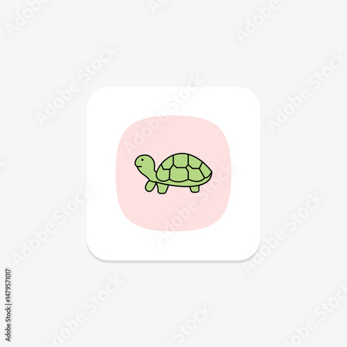 Turtle, vector, pixel perfect, illustrator file
