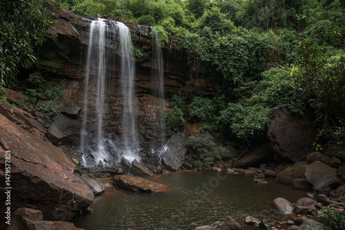 Water fall 'sa-pan-hin' in Thailand