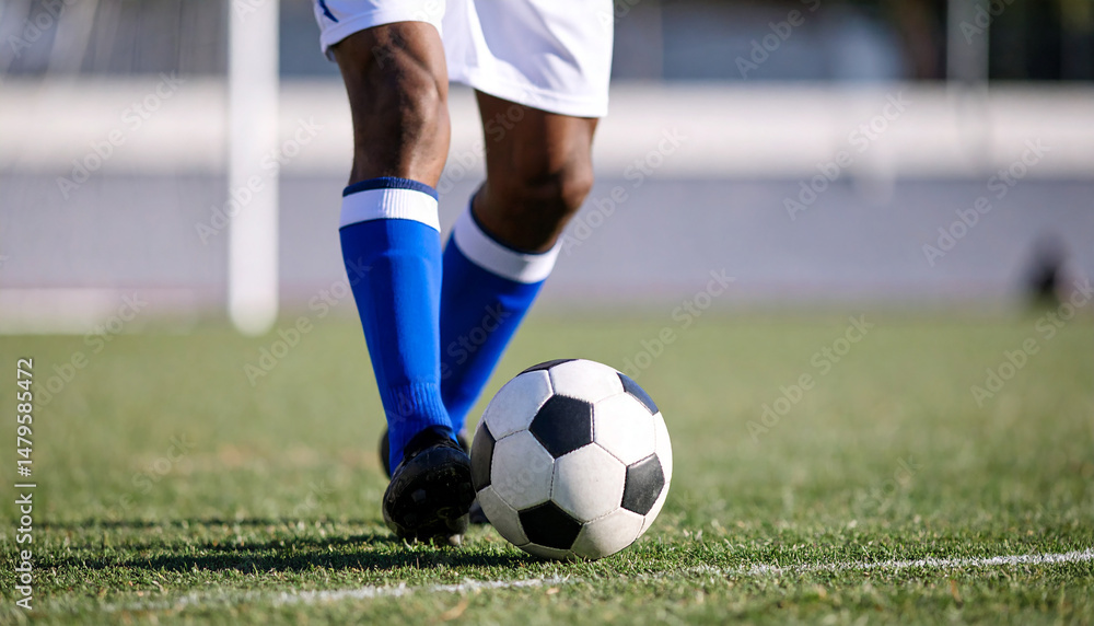 Fototapeta premium Fußballspieler