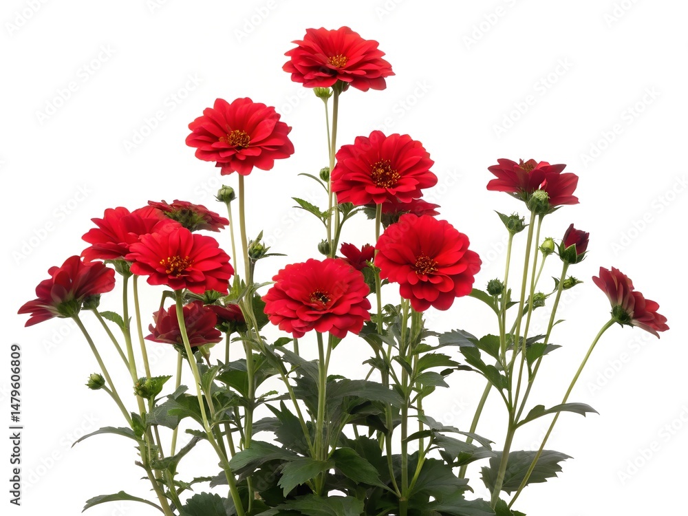 Obraz premium bouquet of red poppies