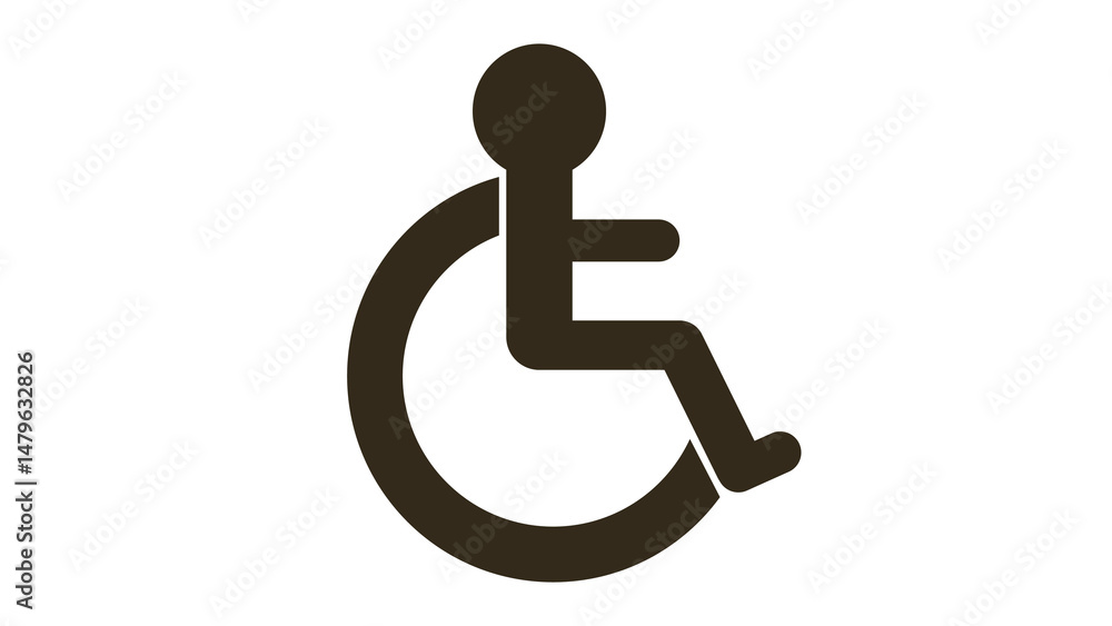 Accessibility icon symbol design for inclusivity powerful message Accessibility icon symbol design for inclusivity powerful message