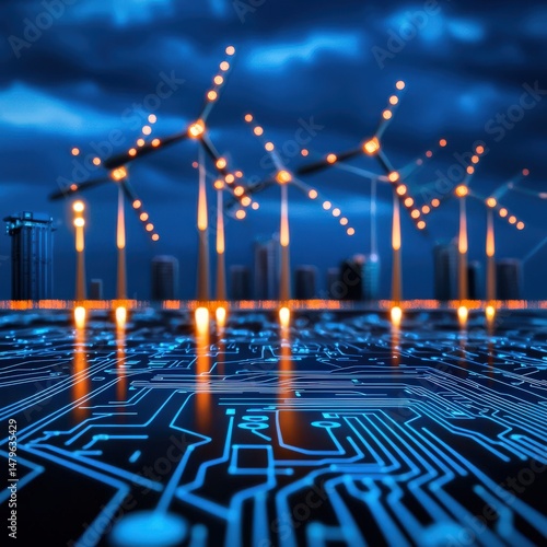 Renewable energy grids using AI chips, Transition to Microprocessors
