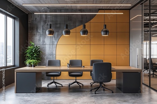 Contemporary Wall Designs and Modern Backdrops for Stylish Corporate Office Spaces