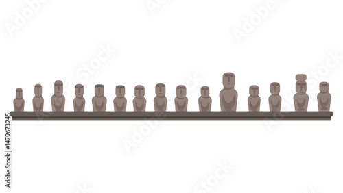 Mysterious Easter Island Moai Statues ancient power serene beauty