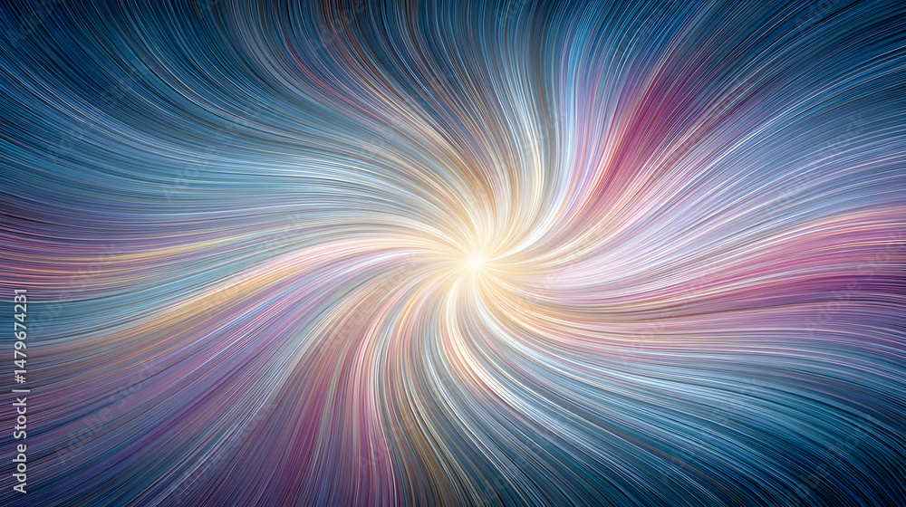 Obraz premium gradient background with swirling motion and light flare