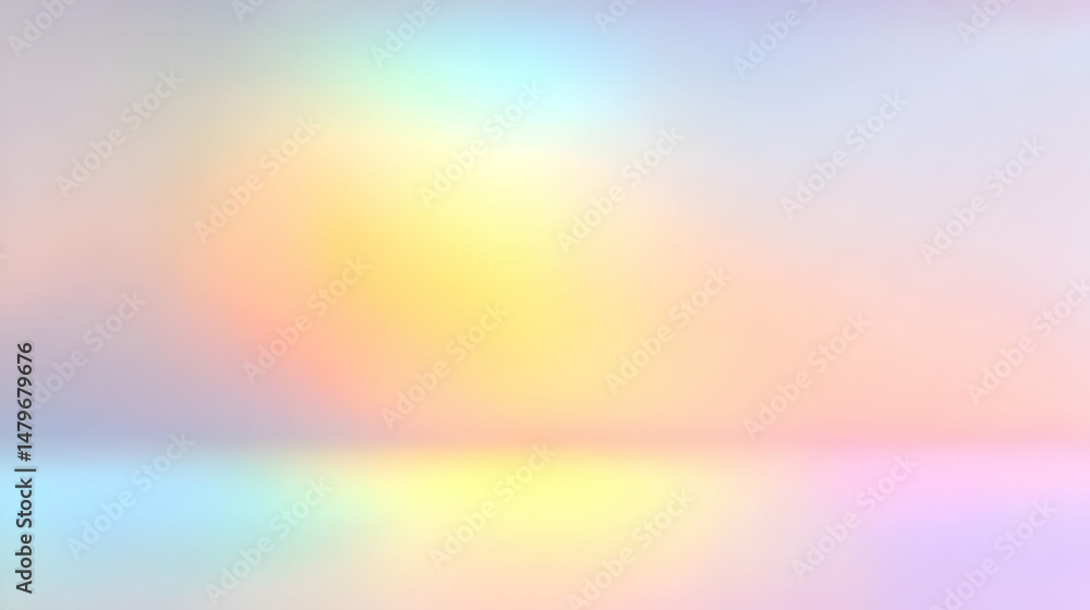 Obraz premium gradient overlay with high saturation and soft blending transitions