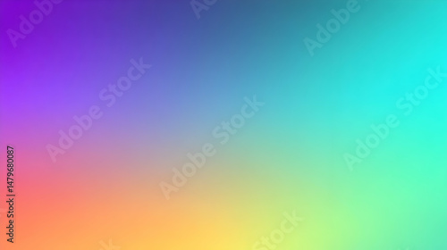 gradient overlay with high saturation and soft blending transitions