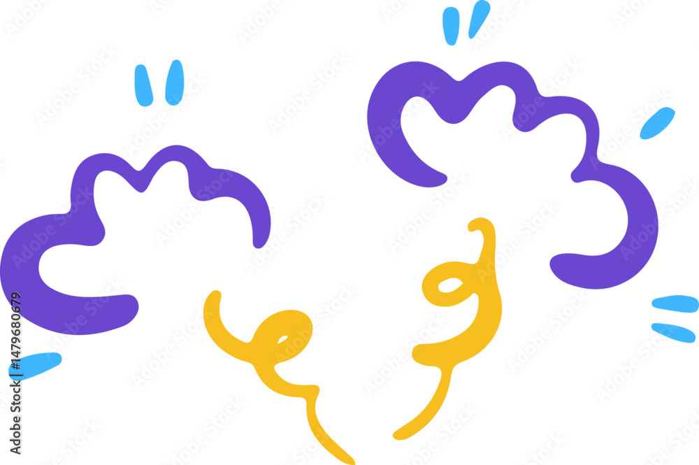 Obraz premium Birthday Confetti