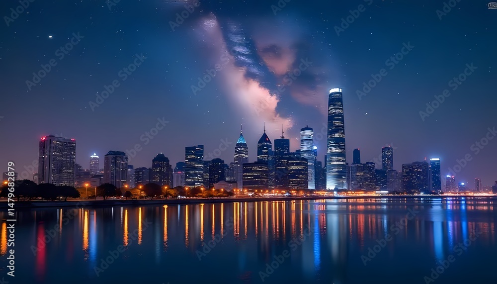 Fototapeta premium sea, airplane, window, ship, sky, clouds, view, fast, ocean, aerial, travel, flight, transportation, water, vessel, overcast, horizon, coastline, maritime, journey, above, blue, white, grey, speed, mo