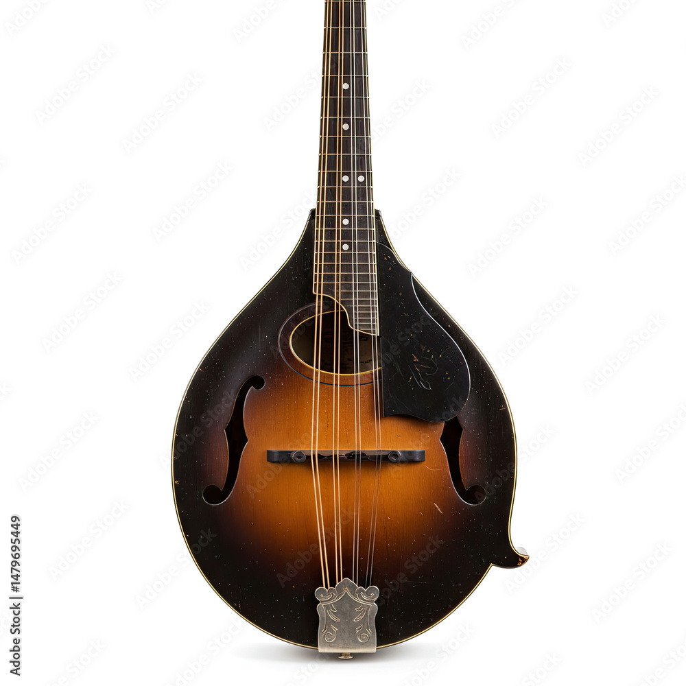 Obraz premium acoustic guitar isolated