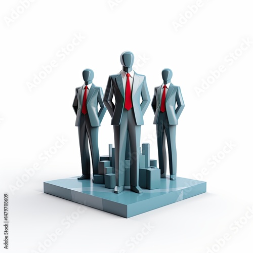 Successful Corporate Team Collaboration in Digital Workspace: Leadership, Innovation, and Strategic Business Development in Finance and Investment Management