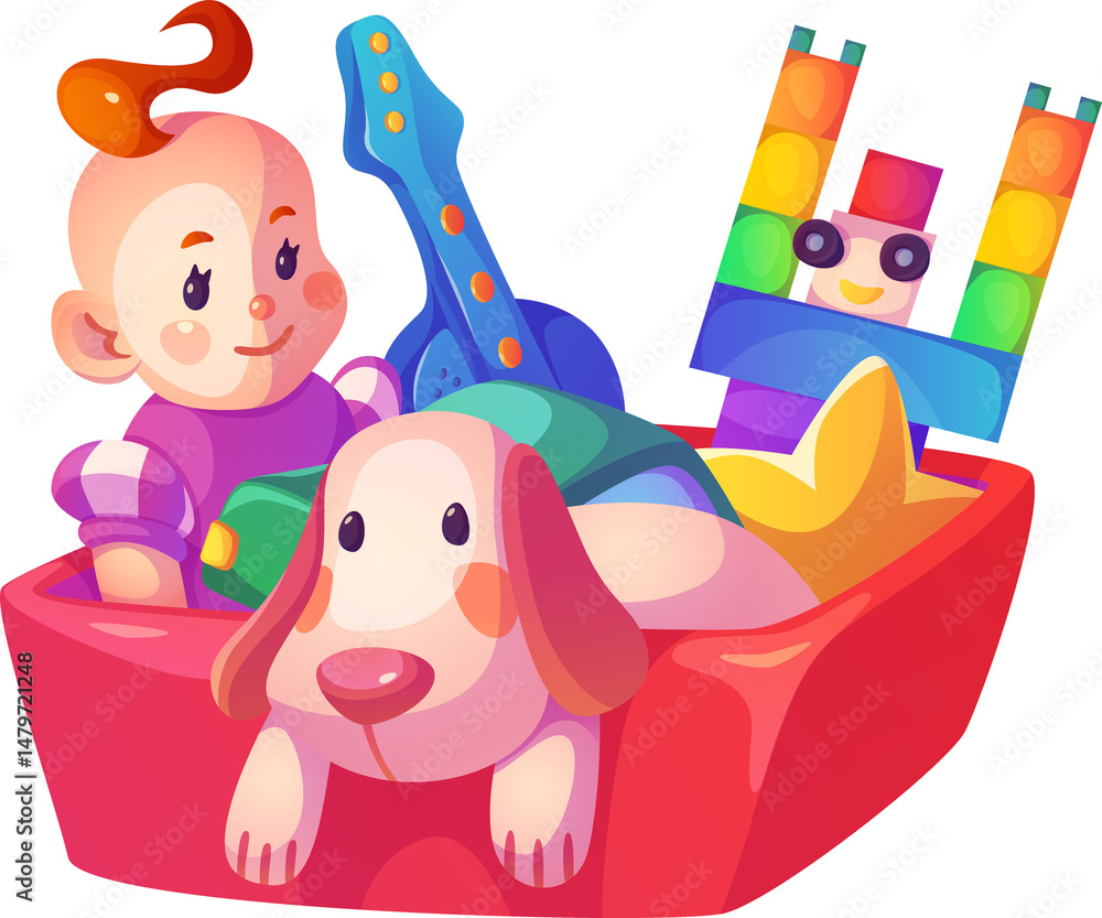 Obraz premium Charity Toy Box