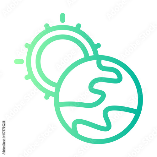 ozone gradient icon