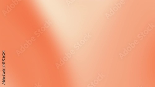 A smooth peach and coral gradient background with soft color transitions and a calming, abstract feel, Abstract texture Gradient motion Background animation.