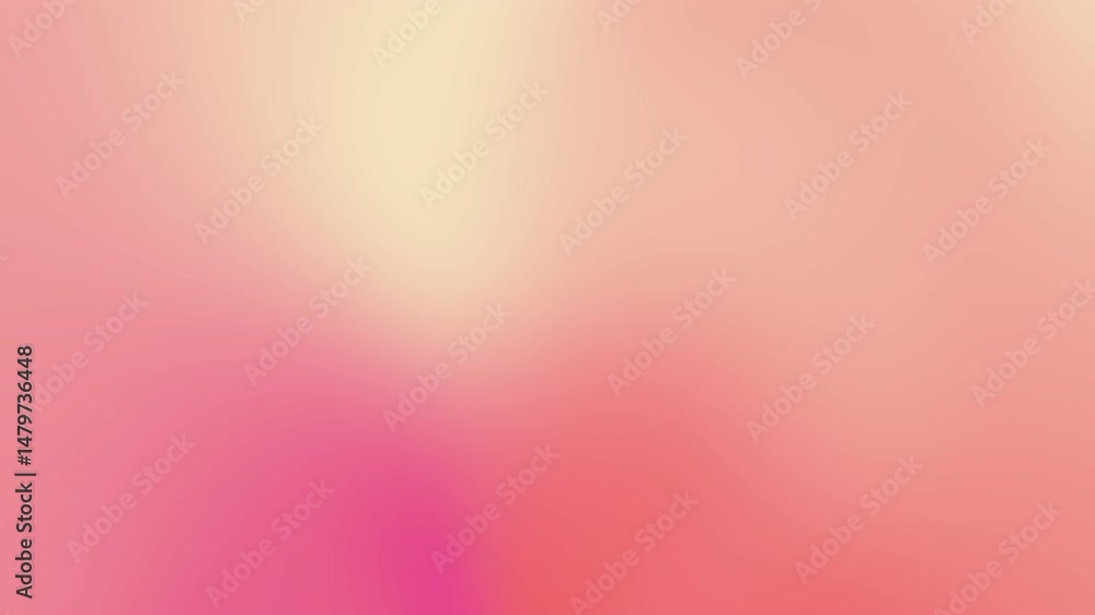 Aesthetic pastel yellow background combination blurred pink gradient and simple light suitable for social media graphics, web design, blog headers, and feminine branding.