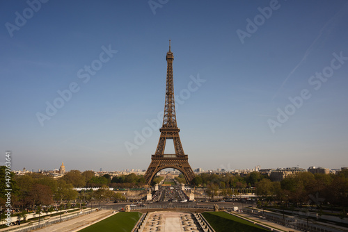 Eiffel Tower Panorama from Trocadero