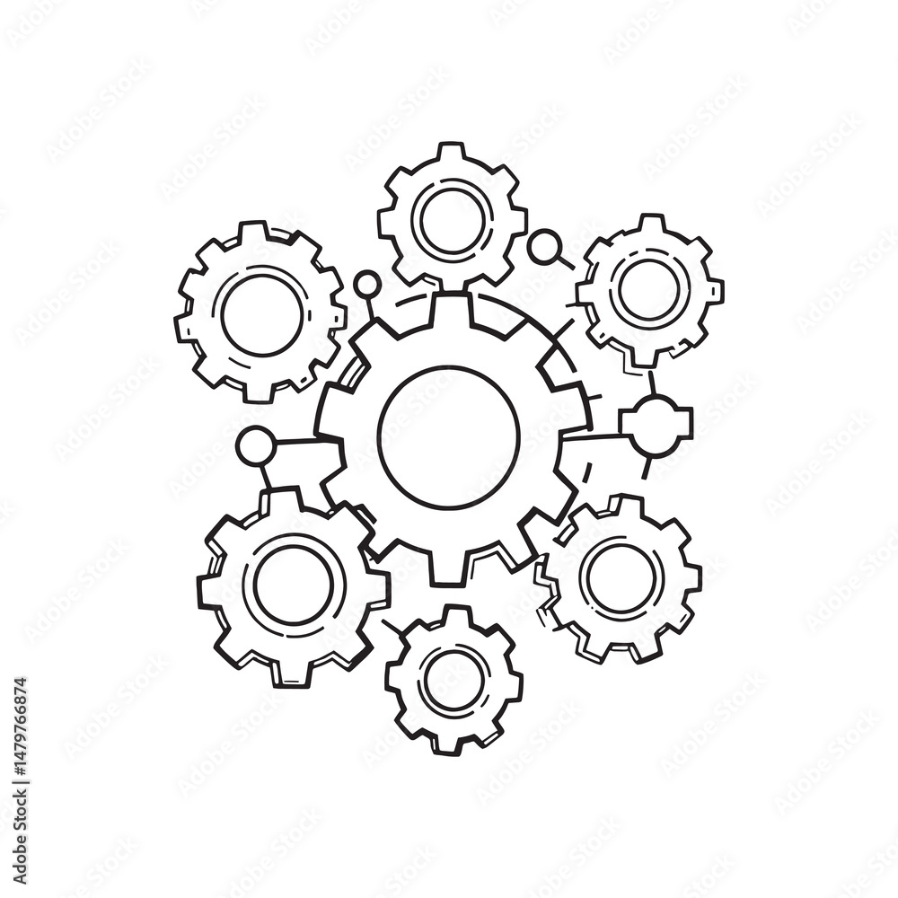 Simple Line Art Design for Business Lead Generation Simple Line Art Design for Business Lead Generation