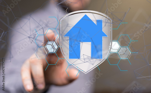 home data. Digital cyberspa...