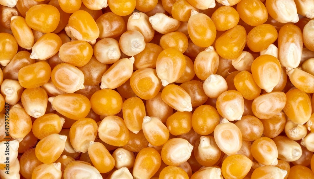 Popcorn seed background and texture Popcorn seed background and texture