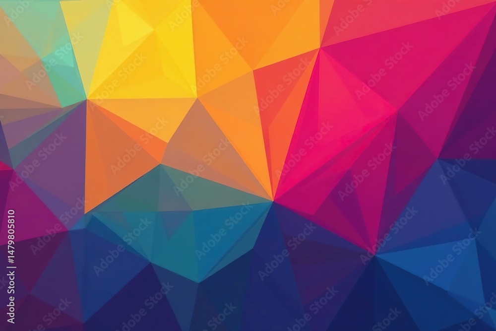 Abstract colorful geometric shapes create a vibrant and modern background poster design ideal for presentations and digital media , promotional, print Abstract colorful geometric shapes create a vibrant and modern background poster design ideal for presentations and digital media , promotional, print