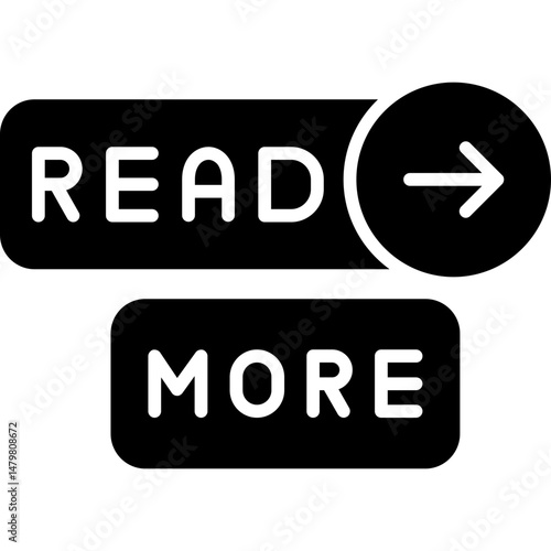 Read More Icon Content Expansion CTA