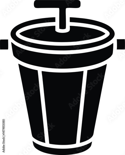 water filter vector icon.