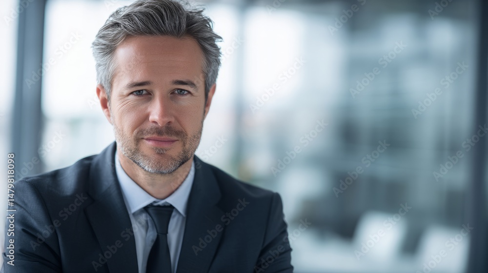 Confident business professional in formal attire, embodying leadership and professionalism in a corporate environment
Confident business professional in formal attire, embodying leadership and professionalism in a corporate environment
