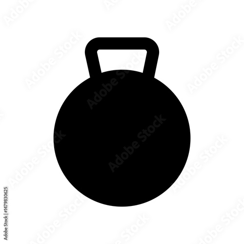 Kettlebells icon. Vector illustration design.