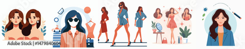 Vector of a model 
