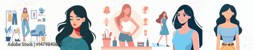 Vector of a model 