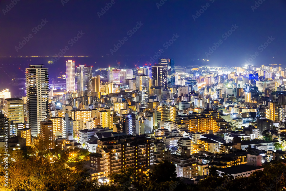 Naklejka premium 神戸の夜景