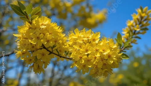yellow flowers in the garden