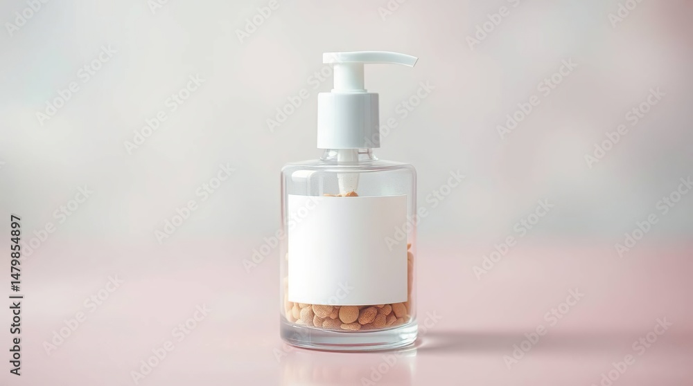facial skincare bottle mockup facial skincare bottle mockup