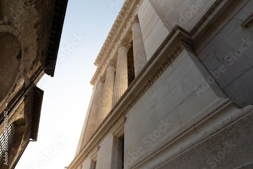 Stunning low-angle view of ...