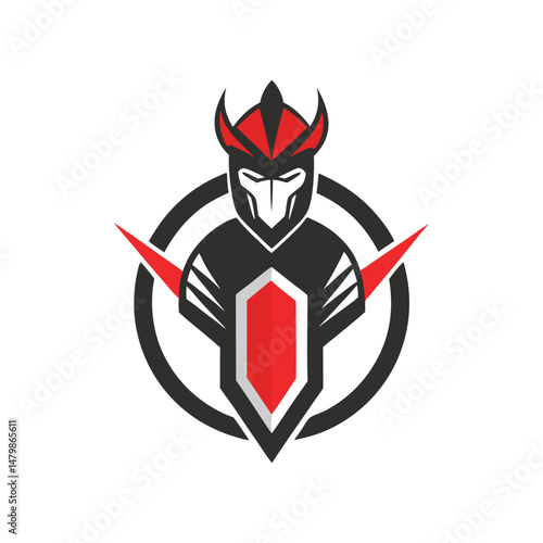 Flat and Minimal bike logo vector illustration isolated on white background