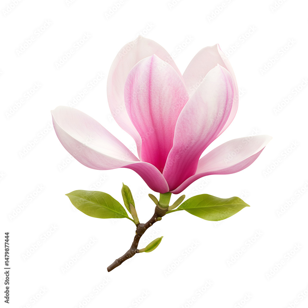 優しく輝くピンクの花びら 繊細なマグノリア 春の光 優しく輝くピンクの花びら 繊細なマグノリア 春の光