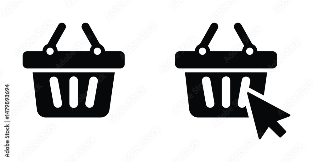 Online Shopping Cart Icon Illustrating E-Commerce and Digital Retail Online Shopping Cart Icon Illustrating E-Commerce and Digital Retail